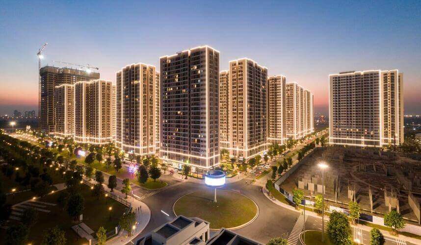 Chung cư Vinhomes Ocean Park - Phân khu The Pavilion tọa lạc tại vị trí đẹp