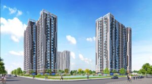 Chung cư Vinhomes Star City - Phối cảnh tổng quan chung cư The Palm Oasis