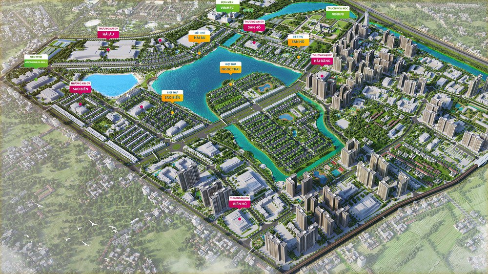 Mặt bằng vinhomes ocean park