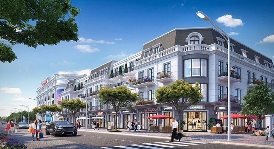 Nhà phố thương mại shophouse là mô hình kết hợp nhà ở và không gian kinh doanh Nhà phố thương mại shophouse là mô hình kết hợp nhà ở và không gian kinh doanh
