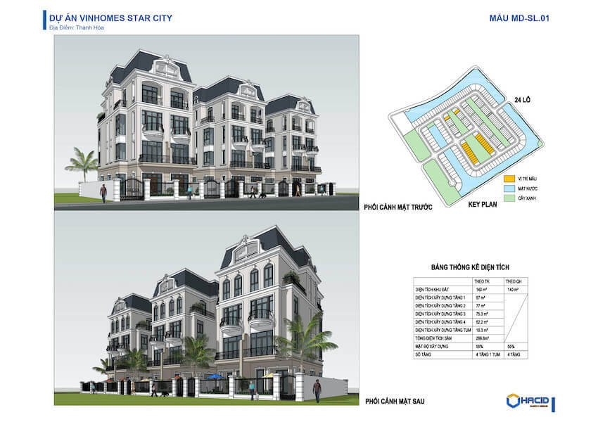 Biệt thự song lập Mẫu Đơn