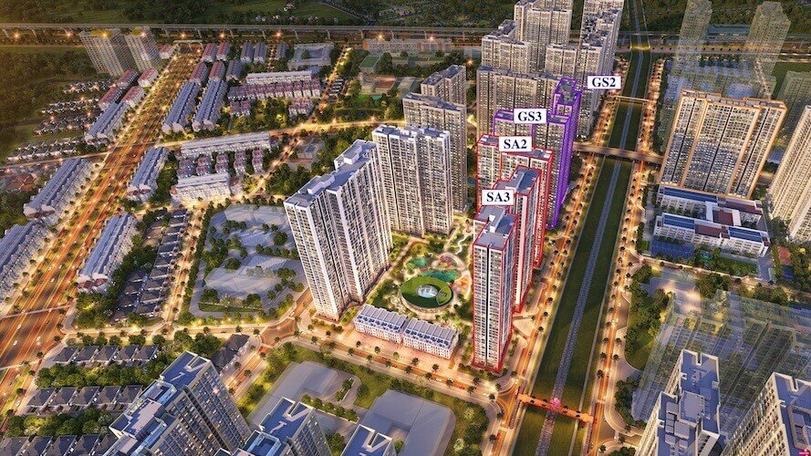 Phân khu The Sakura Vinhomes Smart City Phân khu The Sakura Vinhomes Smart City