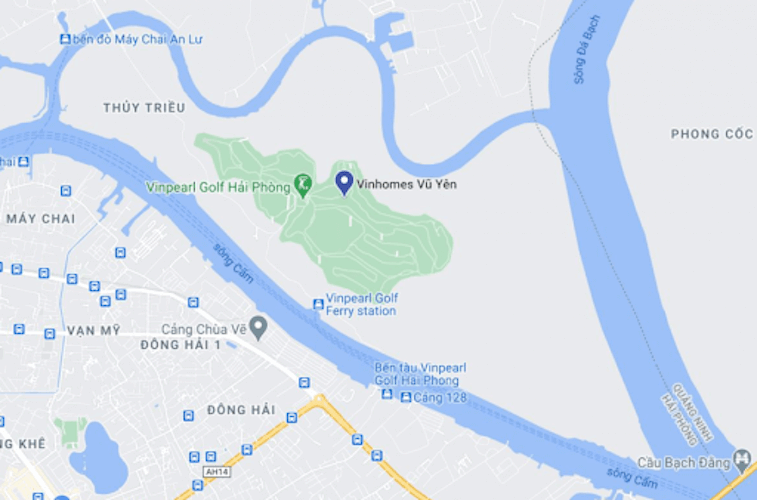 Vị trí Vinpearl Vũ Yên Hải Phòng
