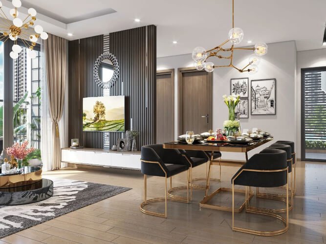 The Zenpark Vinhomes Ocean Park - Căn hộ R1.05 được bàn giao theo tiêu chuẩn Vinhomes Ruby (tiêu chuẩn bàn giao liền tường)