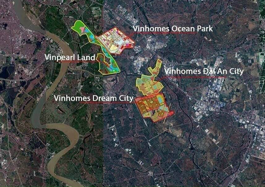 Vi tri Vinhomes Hung Yen