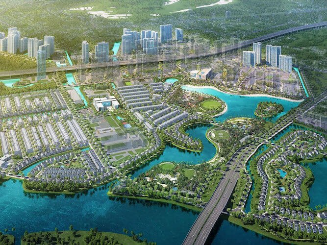 Vị trí, mặt bằng khu biệt thự Vinhomes Ocean Park
