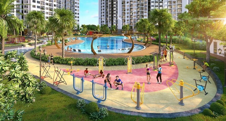 GS1 Vinhomes Smart City - Vinhomes Smart City góp phần nâng cao tinh thần thể dục thể thao cho cư dân hiện đại