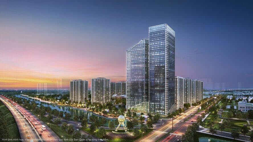 Khu đô thị Vinhomes Ocean Park - Techno Park Tower là một trong những biểu tượng đặc sắc nhất đại đô thị