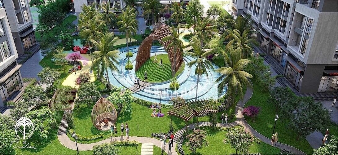 Ngay dưới chân toà P2 Pavilion Ocean Park là chuỗi tiện ích đẳng cấp