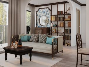 Phong cách Indochine - Thiết kế nội thất biệt thự Ocean Park theo kiến trúc Indochine