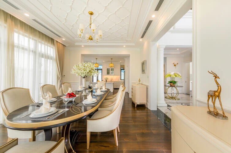 Thiết kế nội thất biệt thự liền kề - Thiết kế không gian bếp ăn Thiết kế nội thất biệt thự liền kề - Thiết kế không gian bếp ăn