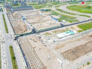 Tiến độ dự án Kim Chung Di Trạch - Dự án đang được đẩy nhanh tiến độ thi công