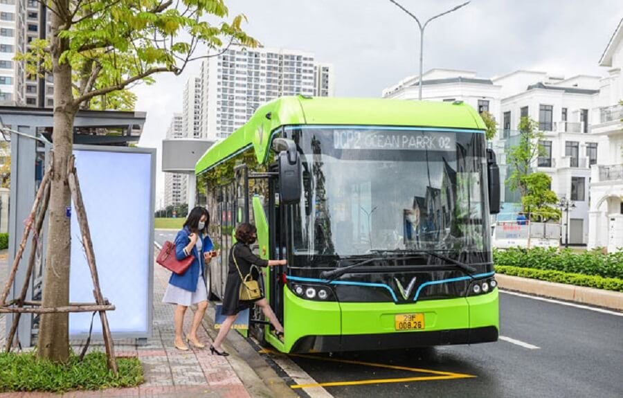 Vin Bus - Vingroup dự kiến chạy 10 tuyến Vin Bus trên toàn thành phố Hà Nội