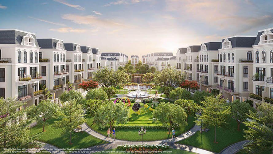 Không gian sống nghỉ dưỡng tại khu biệt thự Vinhomes Star City Mẫu Đơn