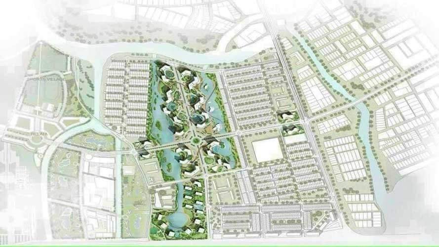 Mặt bằng dự án khu đô thị Sài Gòn Bình An Global City