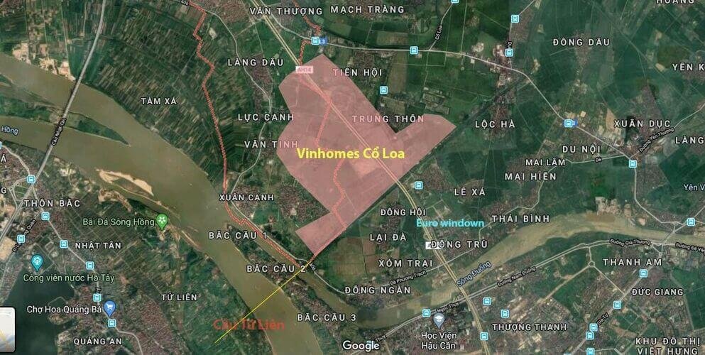 Vinhomes Cổ Loa sở hữu vị trí đắc địa bậc nhất Đông Anh