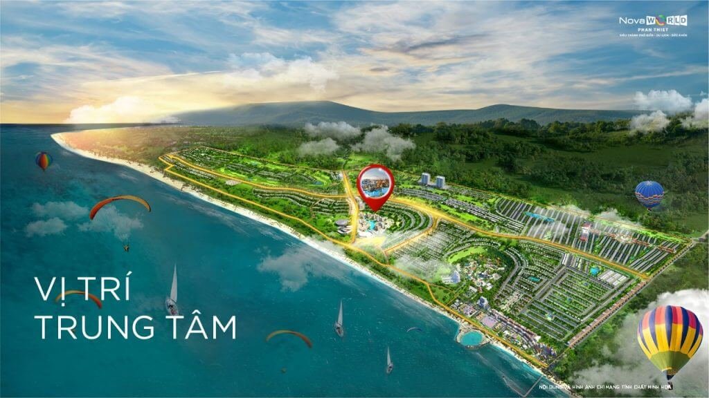 The Kingdom Novaworld Phan Thiết - The Kingdom sở hữu vị trí trung tâm đắc địa bậc nhất dự án The Kingdom Novaworld Phan Thiết - The Kingdom sở hữu vị trí trung tâm đắc địa bậc nhất dự án