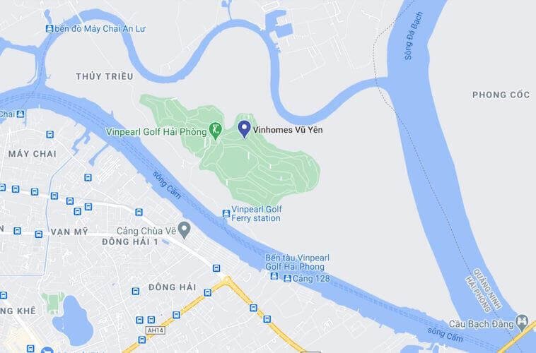 Vinhomes Vũ Yên Hải Phòng sở hữu vị trí thuận lợi Vinhomes Vũ Yên Hải Phòng sở hữu vị trí thuận lợi