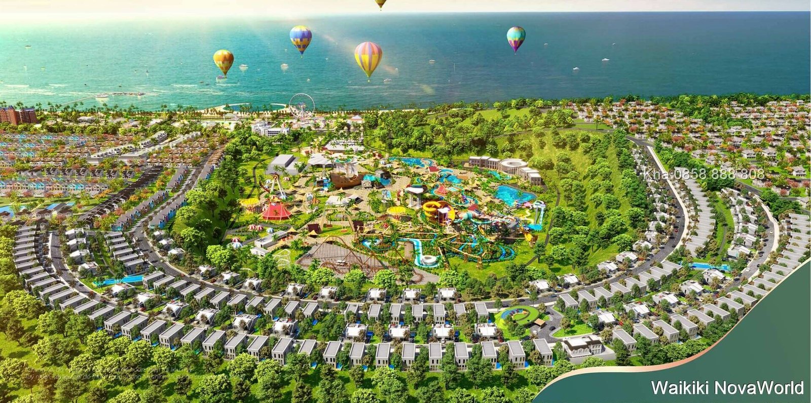 Waikiki Novaworld Phan Thiết - Tổng quan phân khu Waikiki Waikiki Novaworld Phan Thiết - Tổng quan phân khu Waikiki