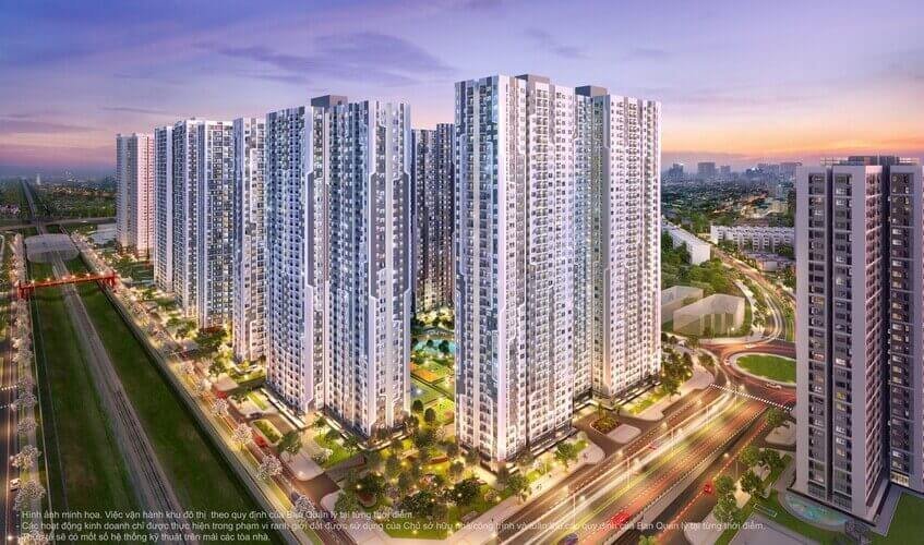 Cho thuê căn hộ - toàn cảnh vị trí địa lý đắc địa và giao thông thuận tiện dự án Smart City Tây Mỗ