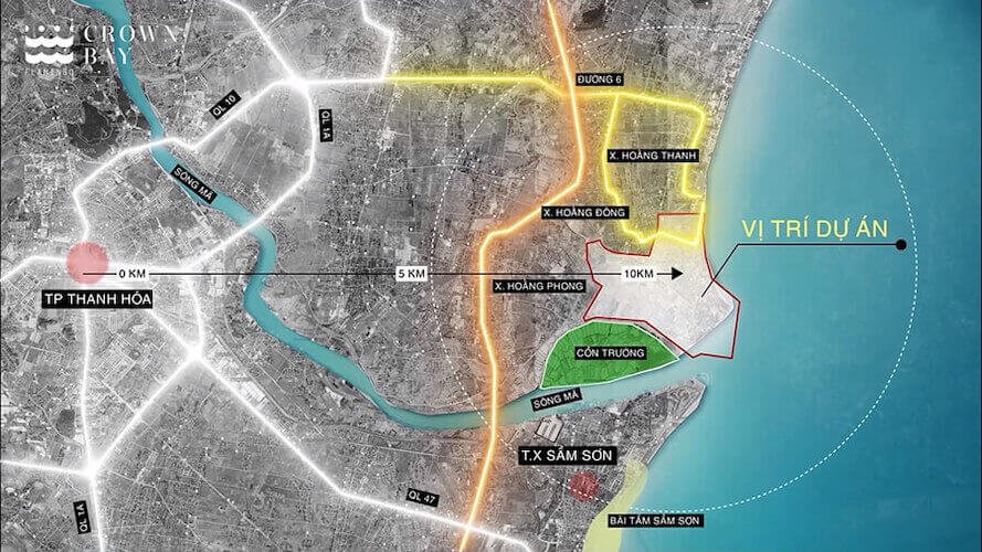 Flamingo Hải Tiến sở hữu vị trí đắc địa