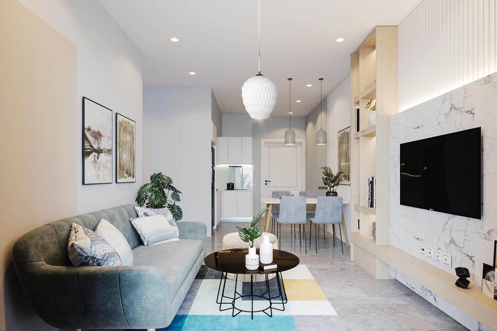 Miami Vinhomes Smart City - Căn hộ 2PN