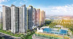 Toà P1 Pavilion Vinhomes Ocean Park sở hữu vị trí đắc địa