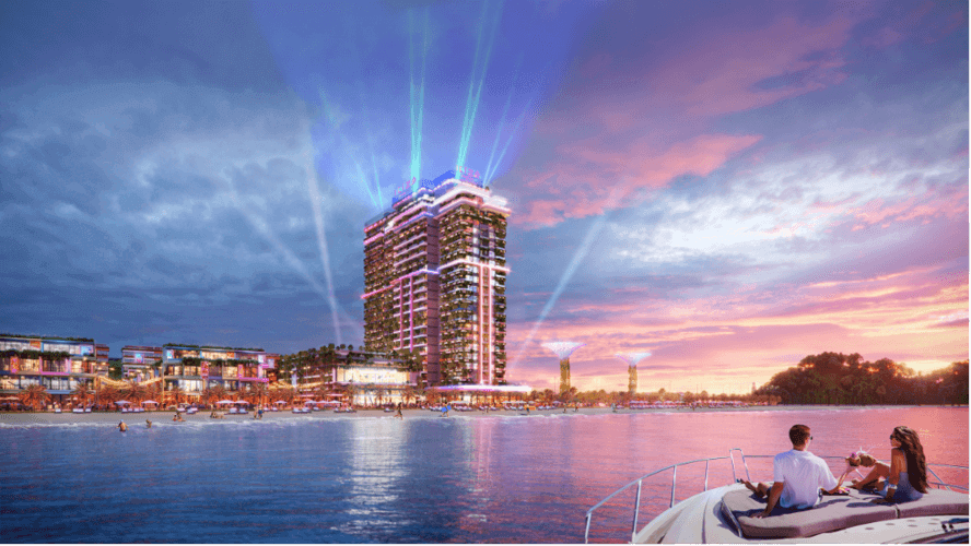 ABTel Ibiza được Flamingo đầu tư phát triển tại dự án Flamingo Hải Tiến với tầm view ôm trọn cung biển Linh Trường Hải Tiến.