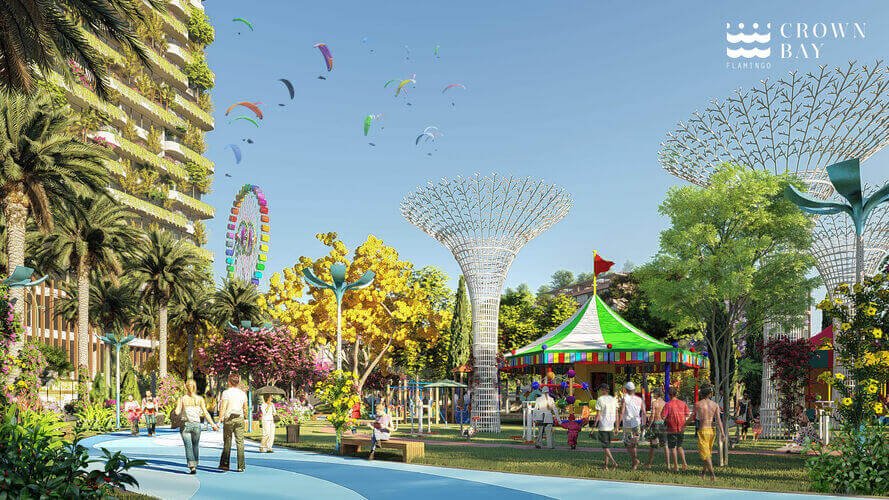 ABTel Flamingo Hải Tiến có chuỗi tiện ích đồng bộ ngay thềm tòa nhà.