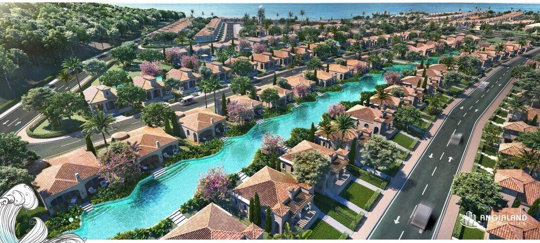 Novaworld Mũi Né - Các loại hình sản phẩm được bố trí hài hòa, phù hợp với từng dạng địa hình và cảnh quan. 