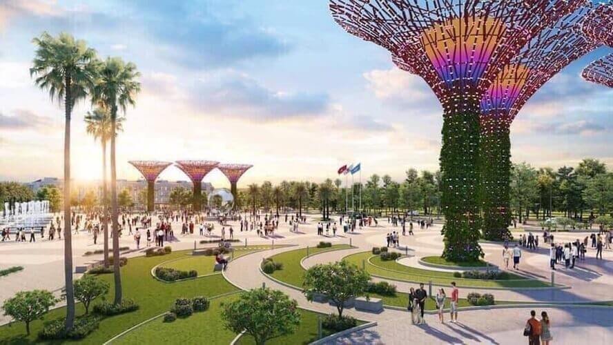 Vinhomes Grand Park Thủ Đức - Công viên lấy cảm hứng từ đồi Beverly Hills nổi tiếng thế giới.