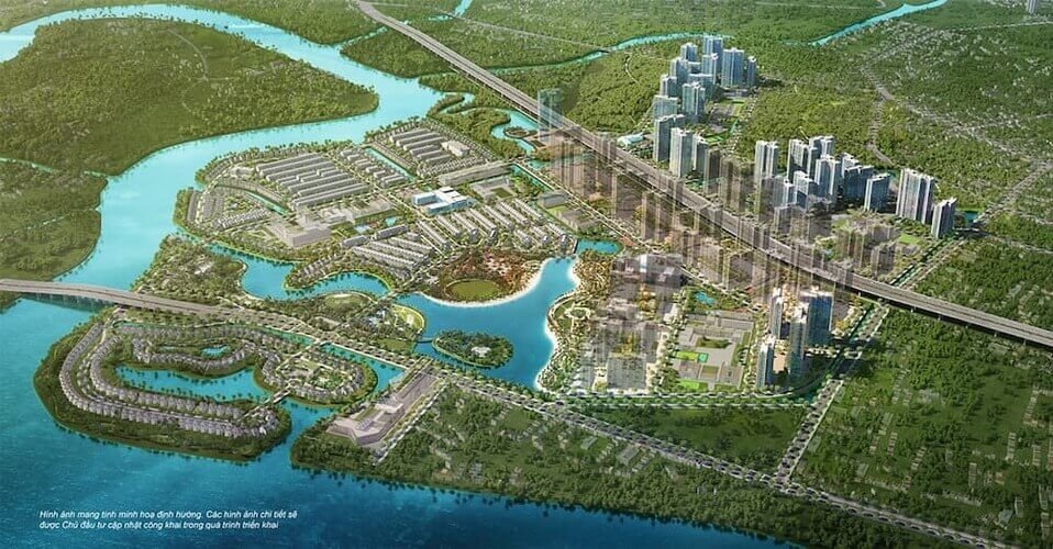 Vinhomes Grand Park Thủ Đức - phối cảnh tổng quan dự án.