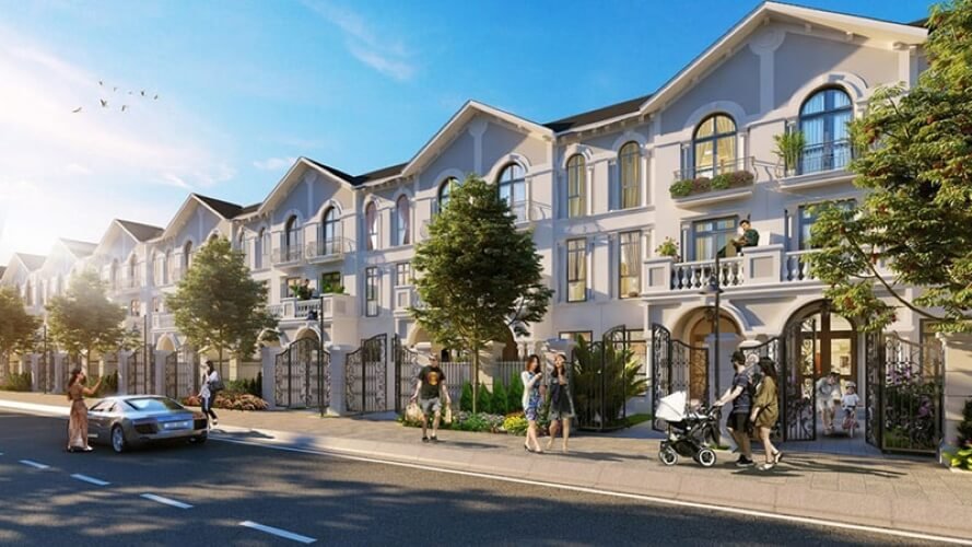 Biệt thự liền kề có giá cả phải chăng