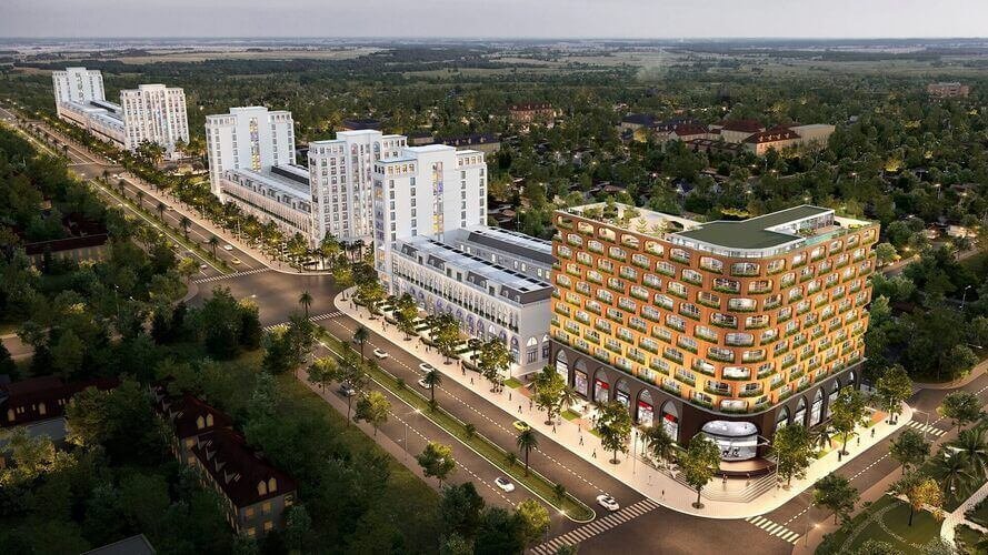 Phối cảnh tổng quan dự án Lynn Times Phú Yên.