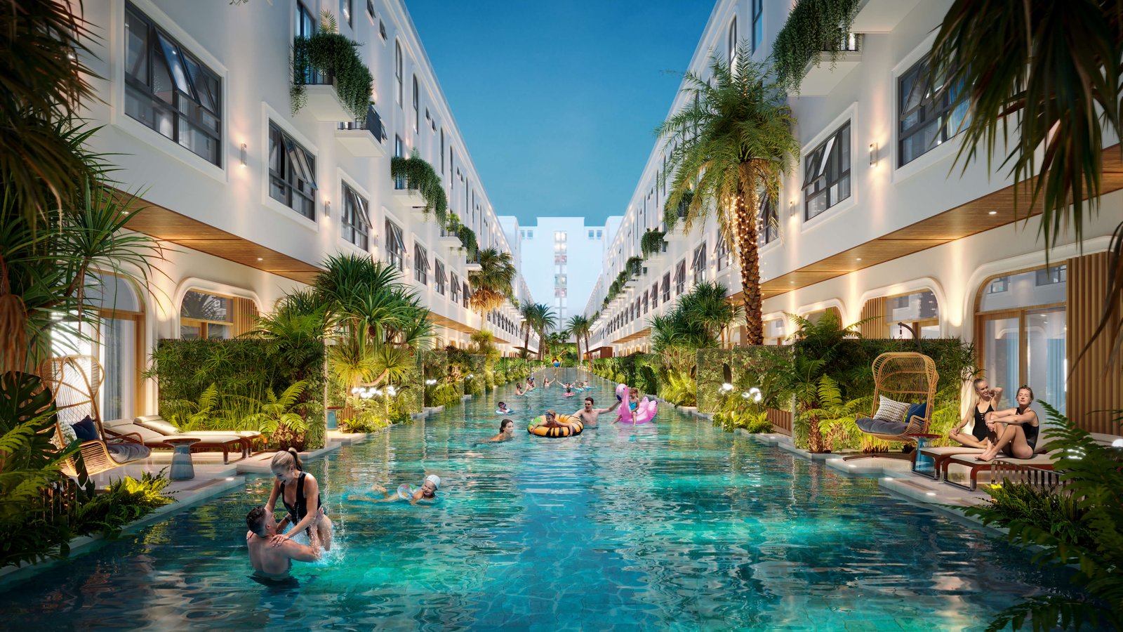 Dự án Lynn Times Phú Yên - Bể bơi dài nhất Việt Nam tại Lynn Times Phú Yên