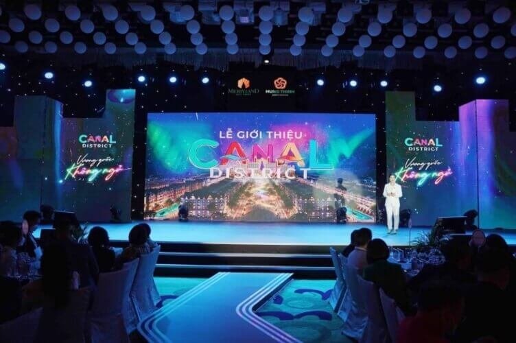 Merry Land Hải Giang - CĐT tổ chức lễ ra mắt chính thức bizhouse Canal District.