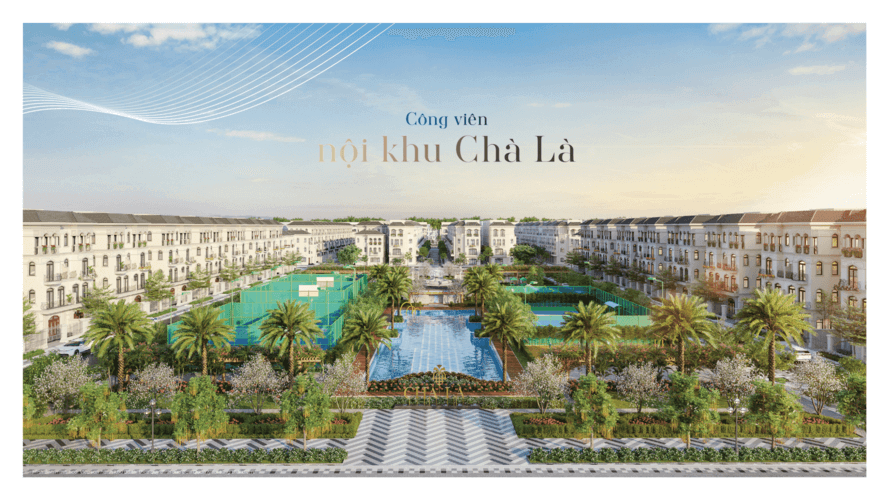 Phối cảnh tổng quan phân khu Chà Là. Phối cảnh tổng quan phân khu Chà Là.