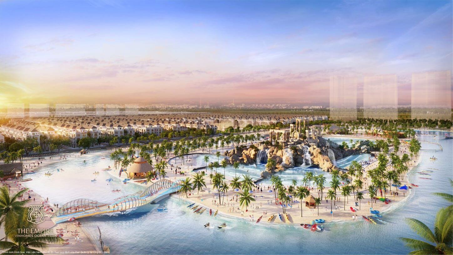 Vinhomes Ocean Park 2 - Hồ nước mặn Laguna lớn nhất châu Á tại Vinhomes Hưng Yên Vinhomes Ocean Park 2 - Hồ nước mặn Laguna lớn nhất châu Á tại Vinhomes Hưng Yên