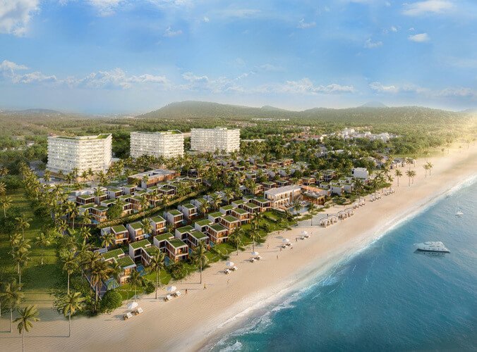 Phối cảnh tổng quan dự án Shantira Hội An.