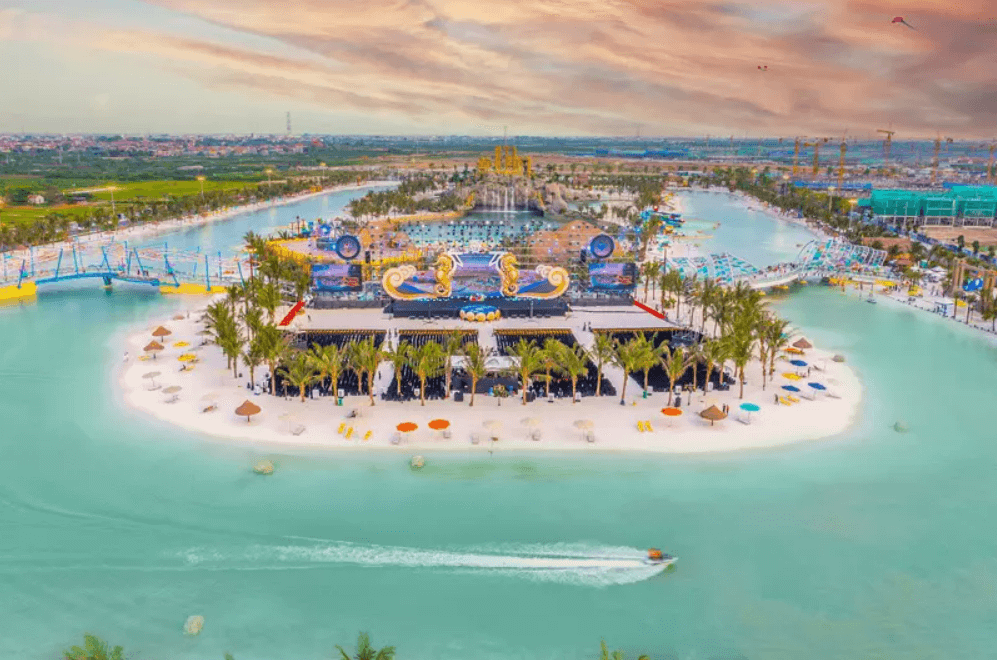 Dự án Vinhomes Ocean Park 2 - Tổ hợp công viên biển hồ Royal Wave Park The Empire Hưng Yên