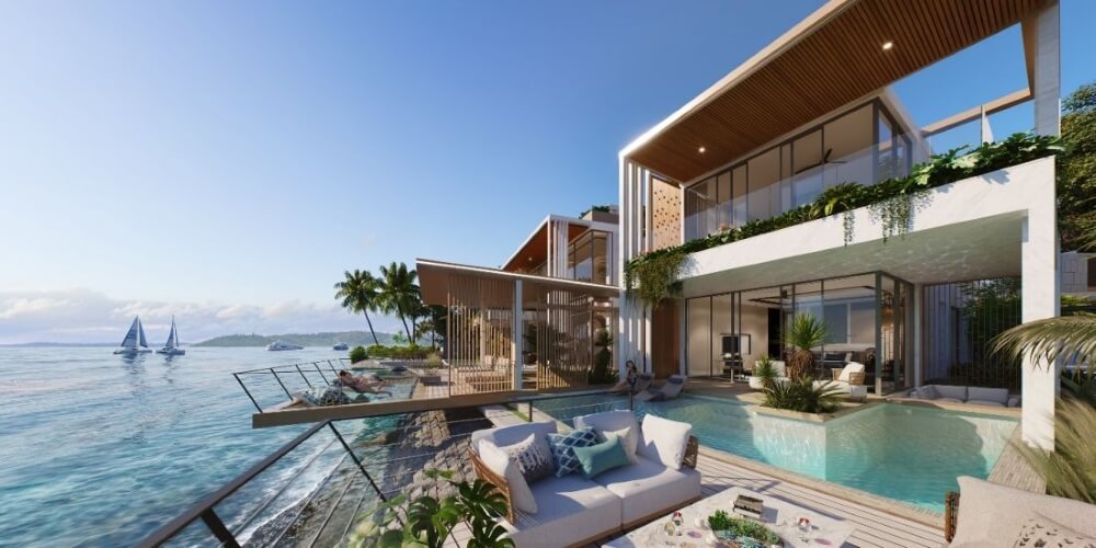 Nhà ven biển - Biệt thự biển giúp khẳng định vị thế của giới nhà giàu