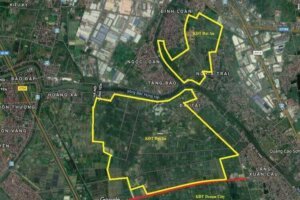 Vị trí Vinhomes Đại An nằm tại 2 xã Tân Quang và Nghĩa Trụ tỉnh Hưng Yên