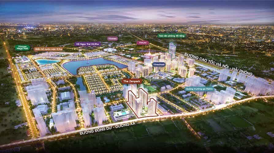 Dự án Vinhomes tạo điểm nhấn cho bất động sản khu Đông Hà Nội Dự án Vinhomes tạo điểm nhấn cho bất động sản khu Đông Hà Nội