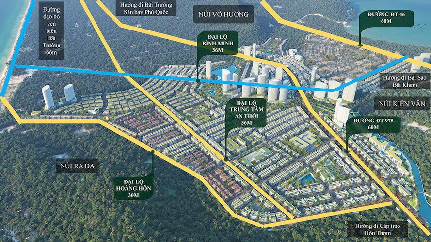 Vị trí Meyhomes Capital Phú Quốc Vị trí Meyhomes Capital Phú Quốc